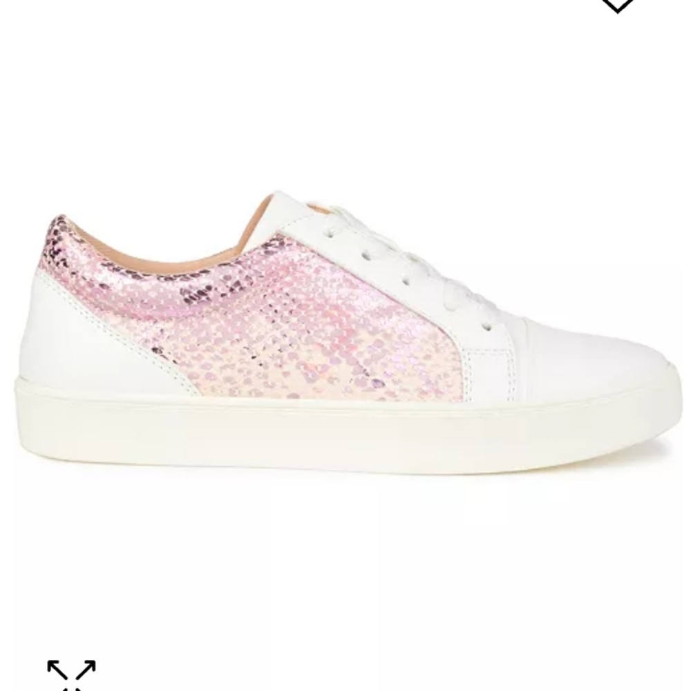 Journee Collection Lynz WIDE Sneakers Pink -9.5W - Picture 2 of 9